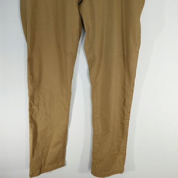 NWT The Wallin Stretch Twill Trim Fit Chino Pants Tan Kelp Size 34 X 32 - Picture 5 of 13